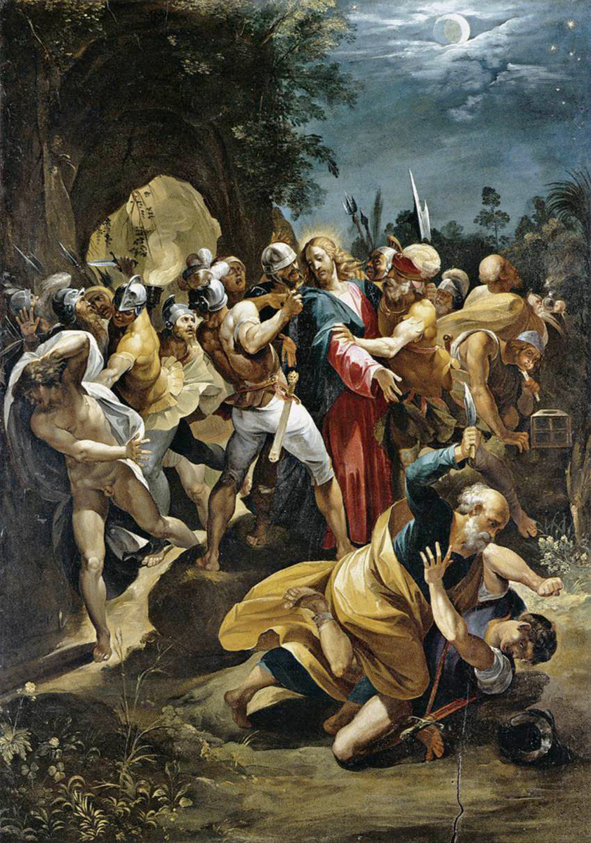 christ taken prisoner